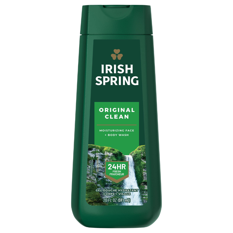 IRISH SPRING - ORIGINAL CLEAN GEL DOUCHE - 591 ML