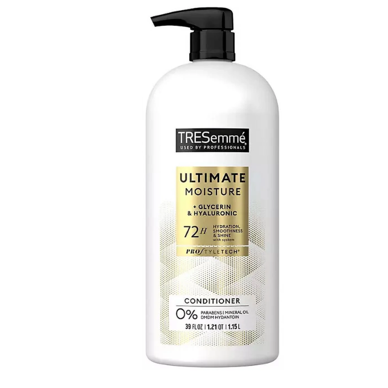 TRESEMME - ULTIMATE MOISTURE GLYCERIN & HYALURONIC 72H CONDITIONNER - 39FLOZ