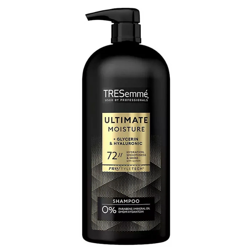TRESEMME - ULTIMATE MOISTURE GLYCERIN & HYALURONIC 72H SHAMPOO - 39FLOZ