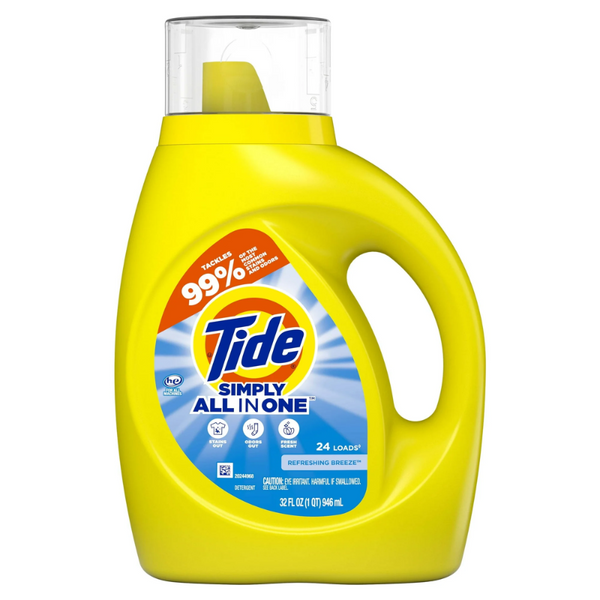 TIDE - DÉTERGENT À LESSIVE LIQUIDE - 32FLOZ