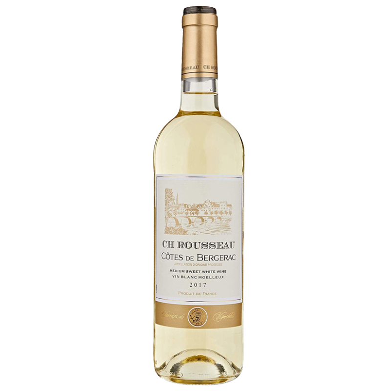 CH ROUSSEAU - COTES DE BERGERAC VIN BLANC MOELLEUX - 75CL