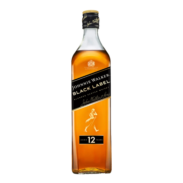 JOHNNY WALKER - BLACK LABEL SCOTCH WHISKY - 70CL