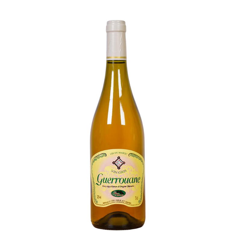 VIN DU MAROC  - VIN GRIS DE GUERROUANE - 75CL