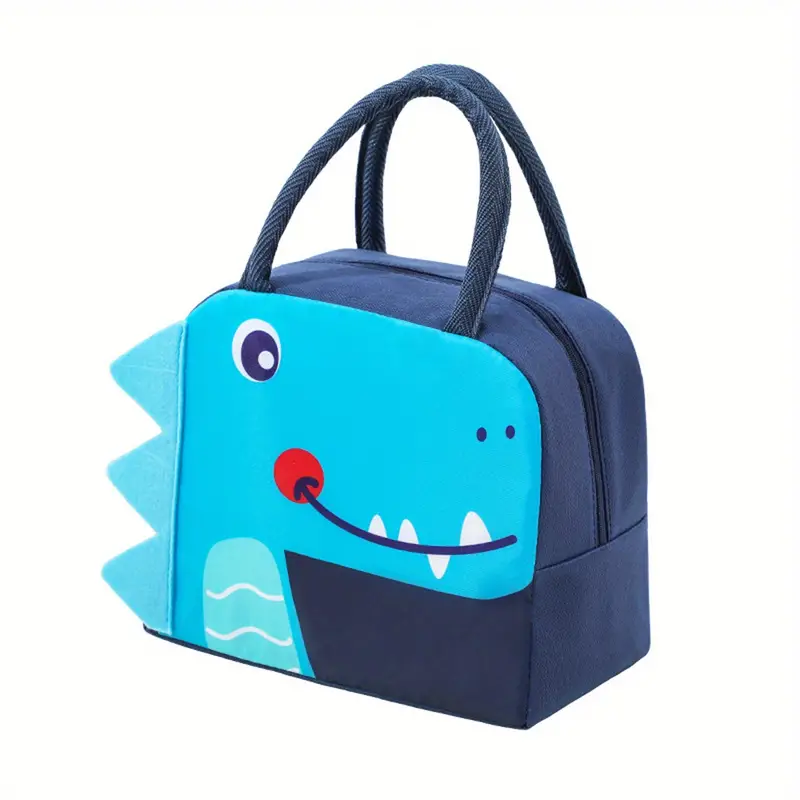 SAC D'ISOLATION 3D CARTOON DINISAURE BLEU