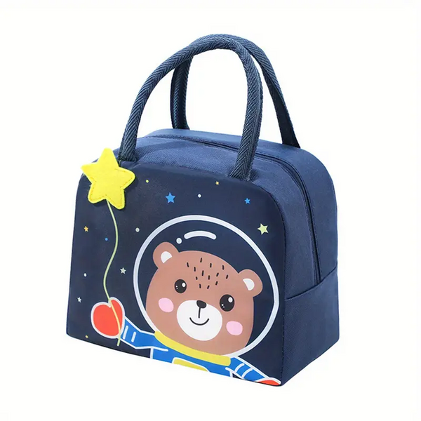 SAC D'ISOLATION 3D CARTOON  OURS DE L'ESPACE BLEU