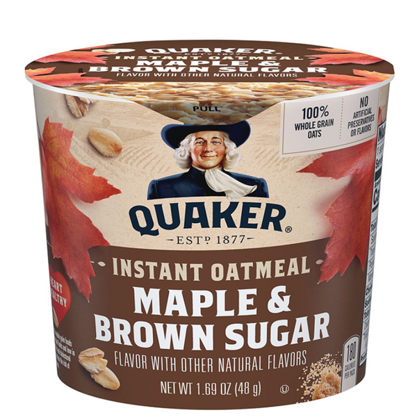 QUAKER - MAPLE & BROWN SUGAR - 1,69 OZ