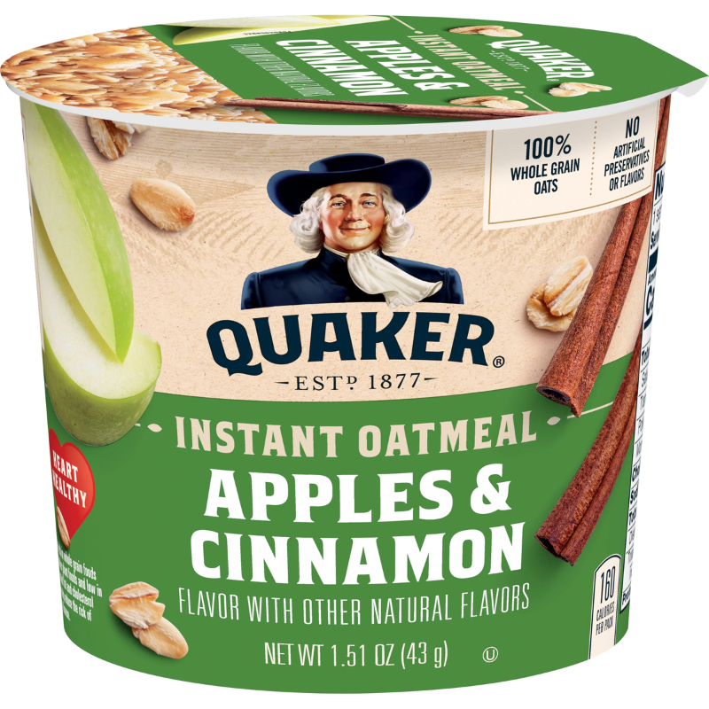 QUAKER - POMMES & CANNELLE - 43 G