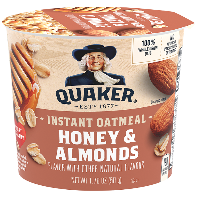 QUAKER - MIEL ET AMANDES - 50 G