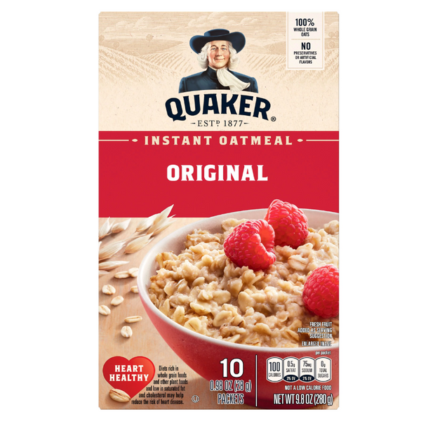 QUAKER - INSTANT OATMEAL ORIGINAL - 280 G