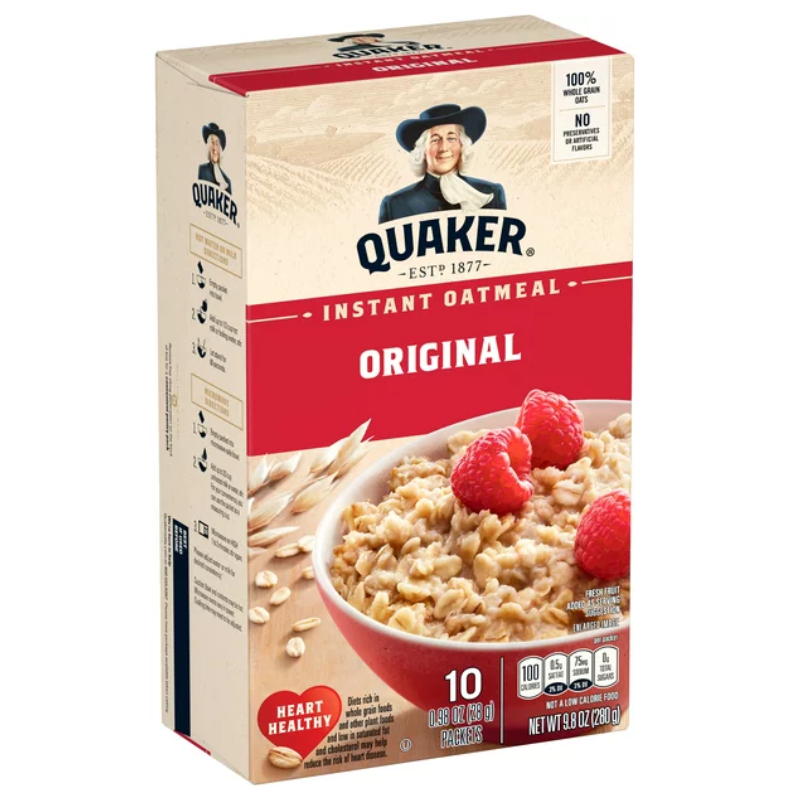 QUAKER - INSTANT OATMEAL ORIGINAL - 280 G