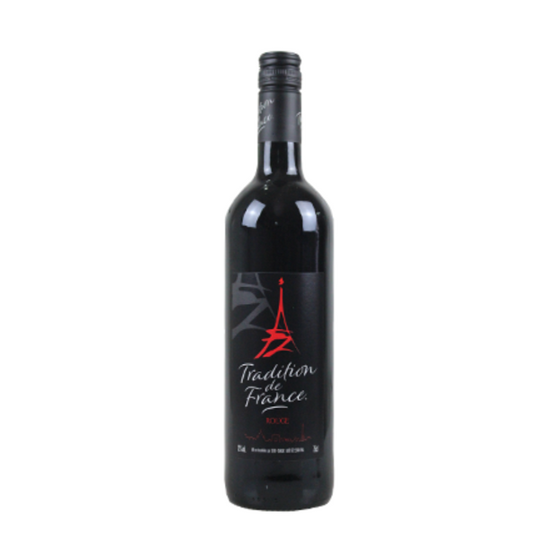 TRADITION DE FRANCE - VIN ROUGE - 75CL