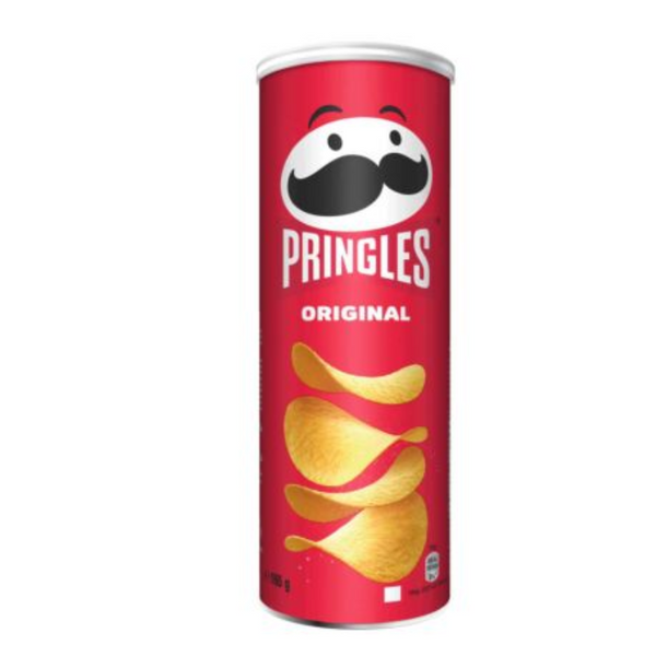 PRINGLES - CHIPS ORIGINAL ROUGE - 165G