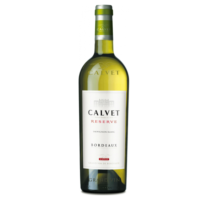 CALVET RESERVE - VIN SAUVIGNON BLANC DE BORDEAUX - 75CL