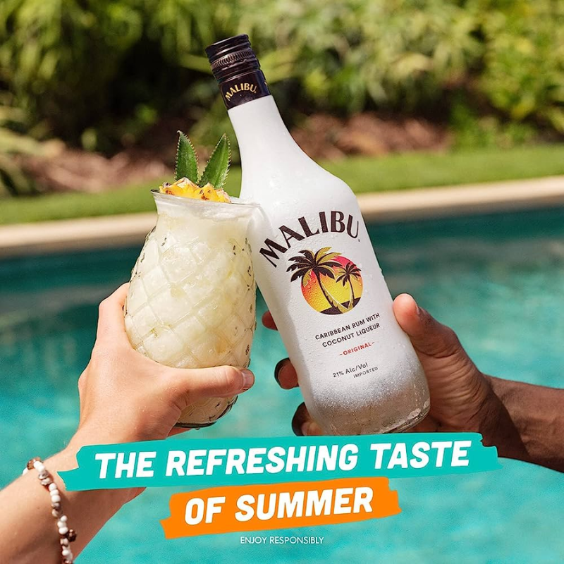 MALIBU - RUM AND COCONUT ORIGINAL - 70CL