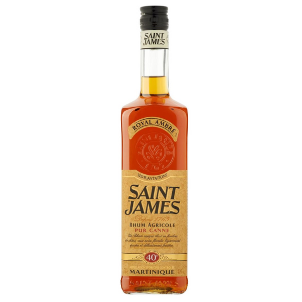 SAINT JAMES - RHUM BRUN PUR CANNE - 1L