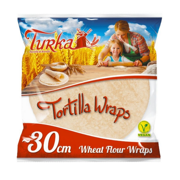 TURKA - TORTILLAS WRAPS (18x80G) - 30CM