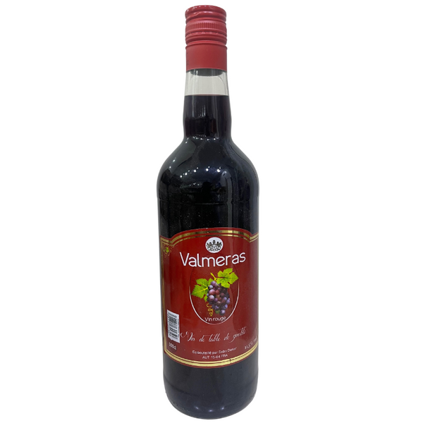 VALMERAS - VIN ROUGE DE TABLE - 1L