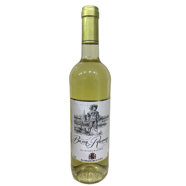 BARON RAMON - VIN BLANC D'ESPAGNE - 75CL