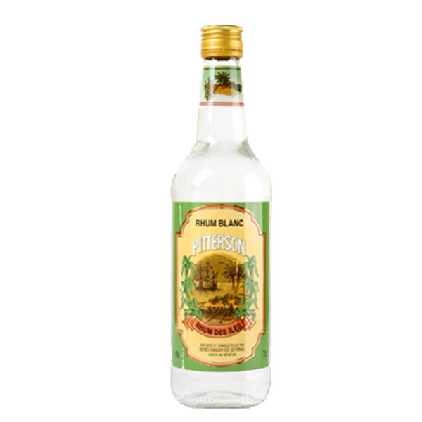 PITTERSON - RHUM BLANC ILES - 70CL