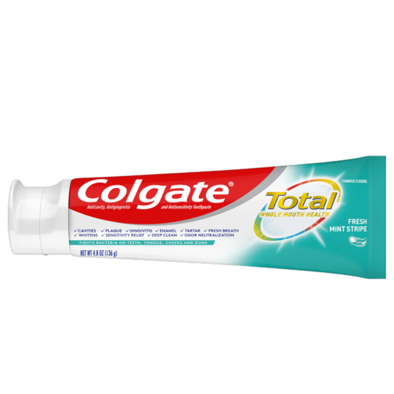 COLGATE - TOTAL WHOLE MOUTH HEALTH FRESH MINT STRIPE - 170G