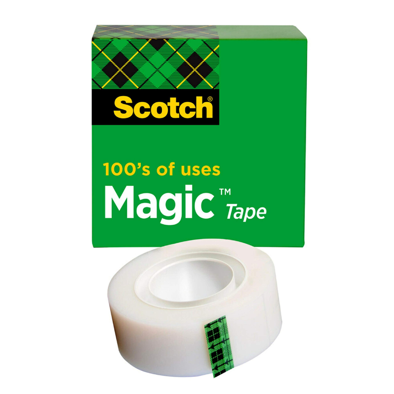 SCOTCH - RUBAN MAGIC GREENER - 1 ROULEAU