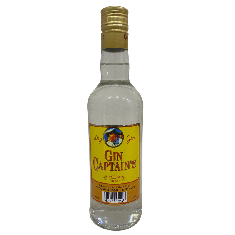 GIN CAPTAIN’S - DRY GIN - 50CL