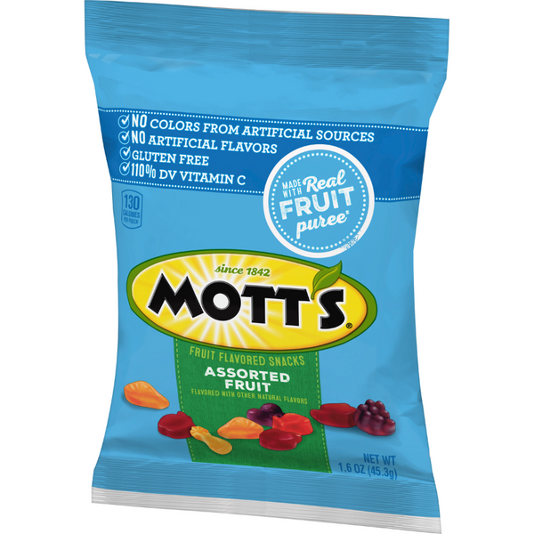 MOTT'S - MEDLEYS ASSORTIMENT DE COLLATIONS AROMATISÉES AUX FRUITS - 0.8 OZ