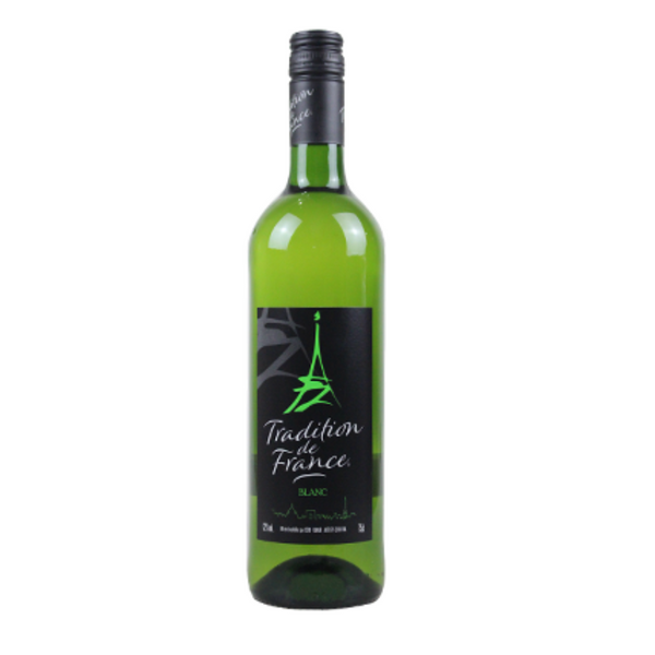 TRADITION DE FRANCE - VIN BLANC - 75CL