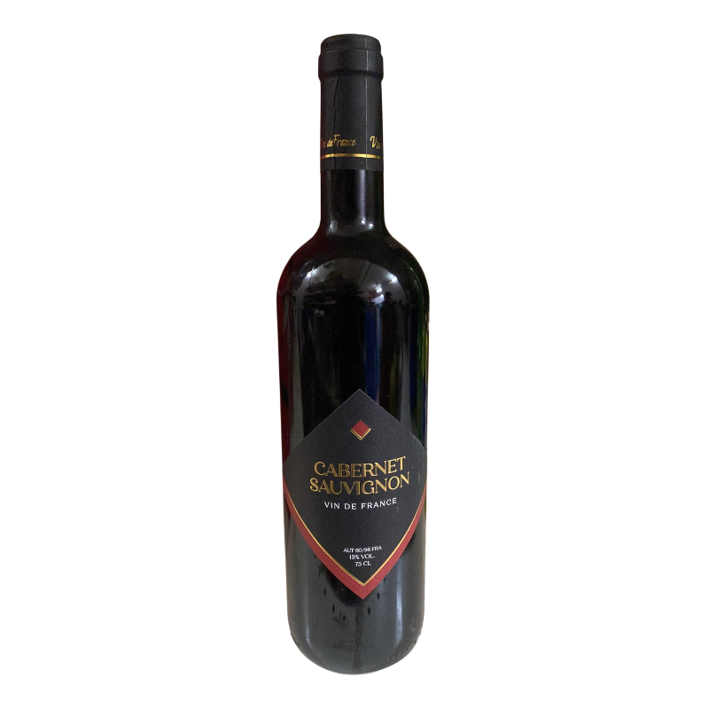 VIN DE FRANCE - CABERNET SAUVIGNON - 75CL