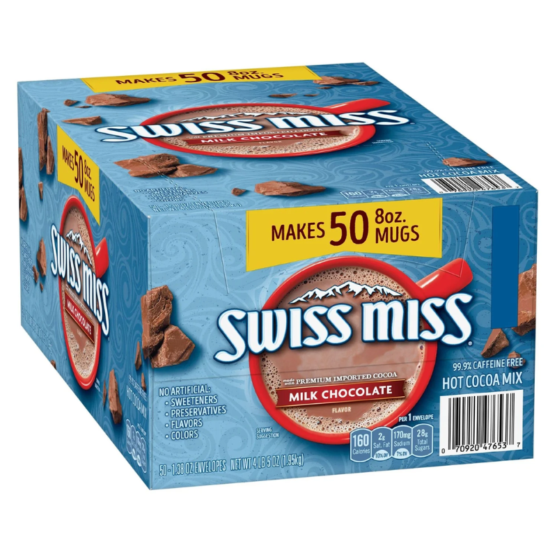 SWISS MISS - MILK CHOCOLATE FLAVOR - 4LBS