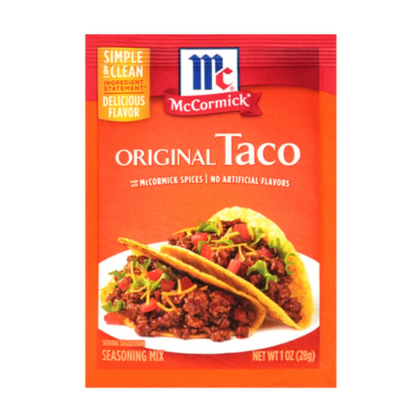 McCORMICK - ORIGINAL TACO - 28 G