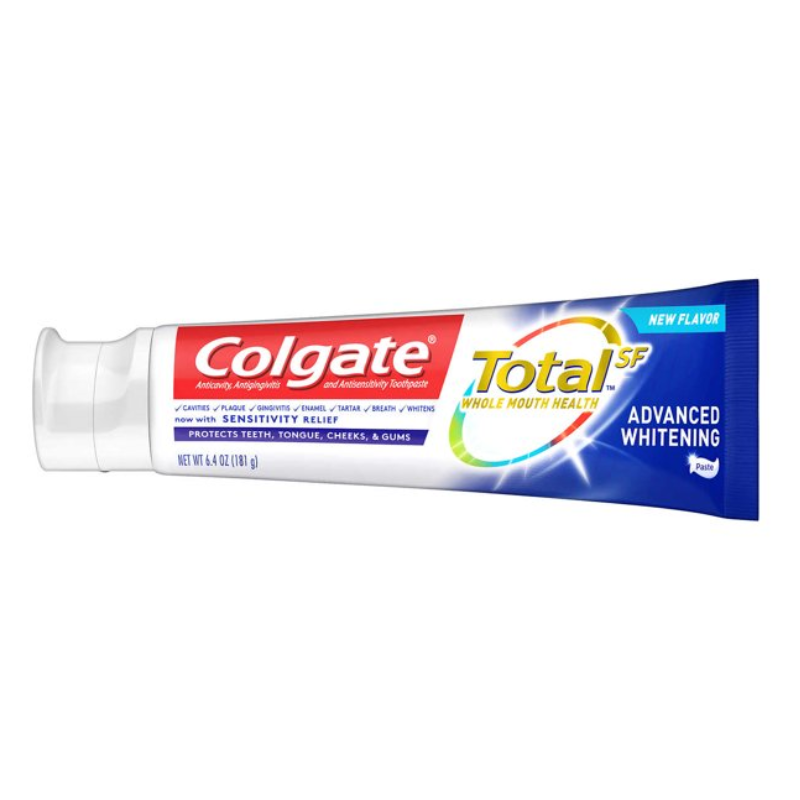 COLGATE TOTAL SF DENTIFRICE BLANCHISSANT AVANCÉ 181 G