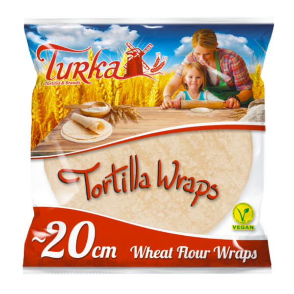 TURKA - TORTILLAS WRAPS (18x40G) - 20CM