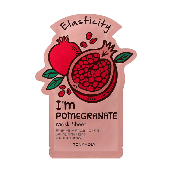 TONYMOLY - ELASTICITY I'M POMEGRANATE MASK SHEET - 0,74 OZ