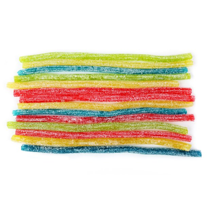 SOUR PUNCH - RAINBOW STRAWS - 3.7OZ