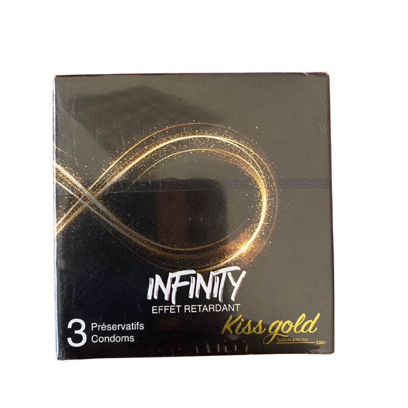 KISS GOLD INFINITY PRESERVATIFS/CONDOMS