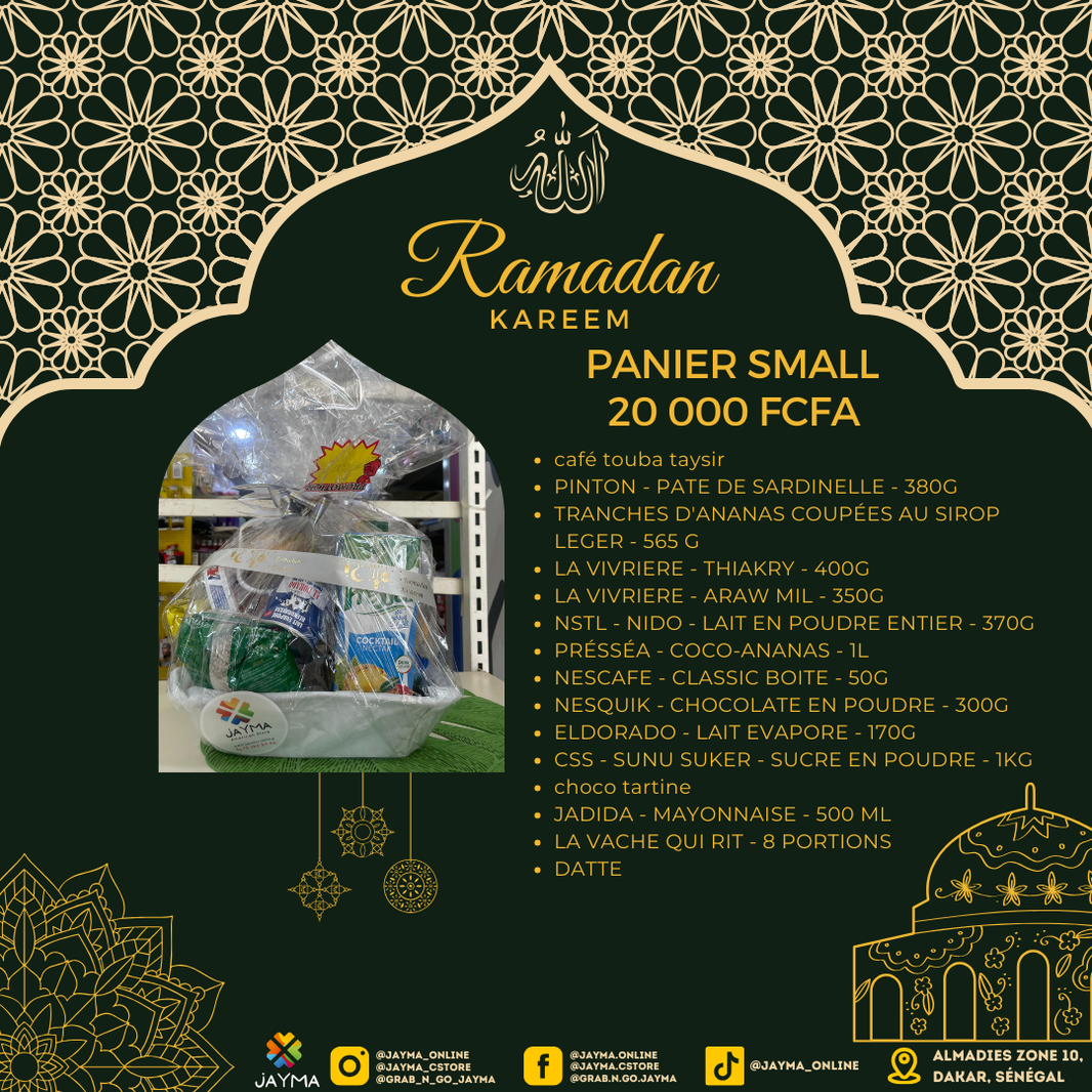 PANIER RAMADAN JAYMA 20 000