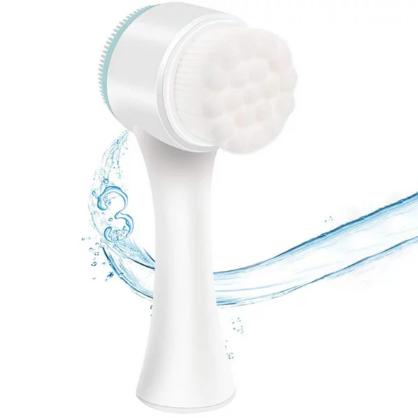 BROSSE DE NETTOYAGE DU VISAGE EN SILICONE