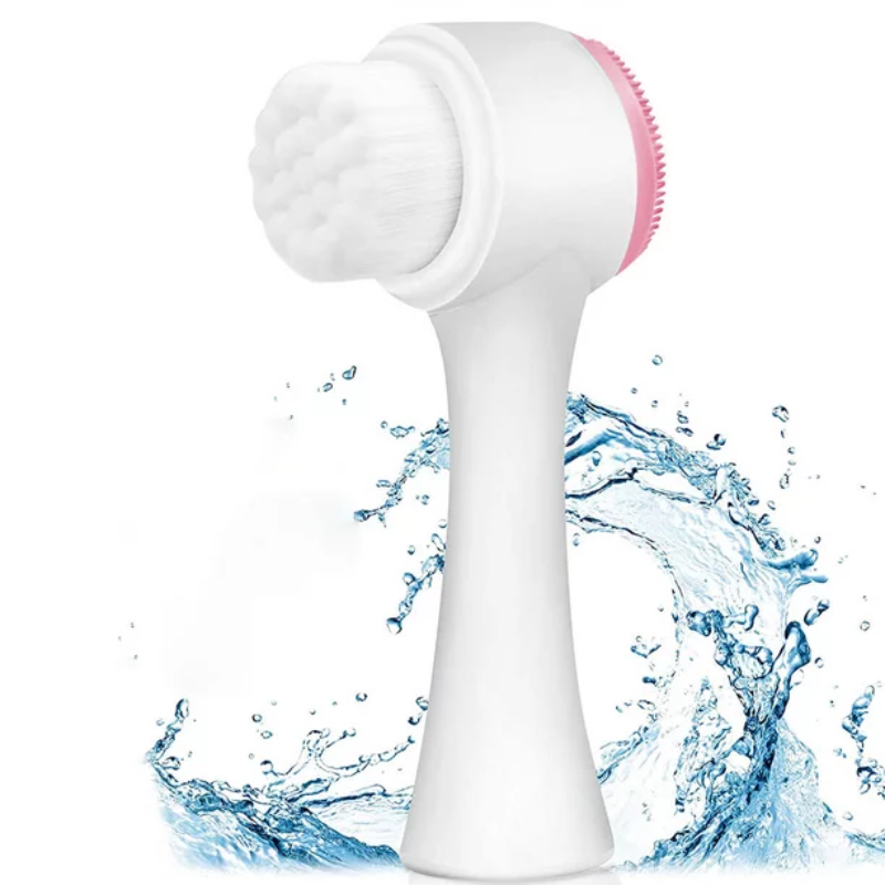 BROSSE DE NETTOYAGE DU VISAGE EN SILICONE