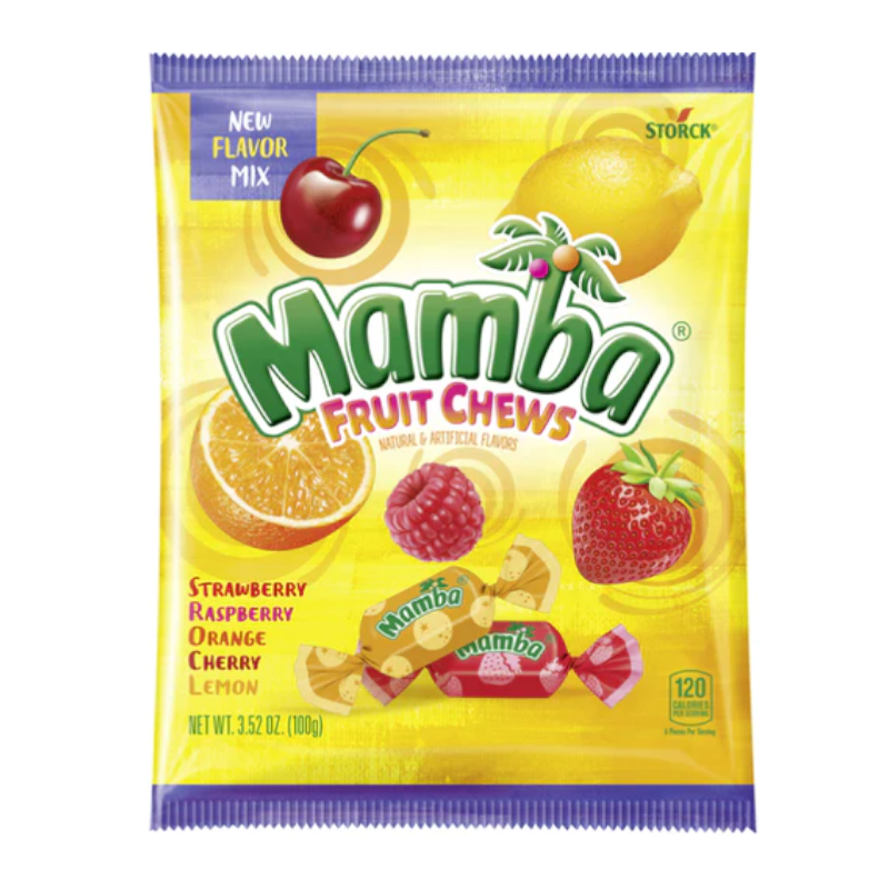 MAMBA - FRUIT CHEWS - 3,52OZ