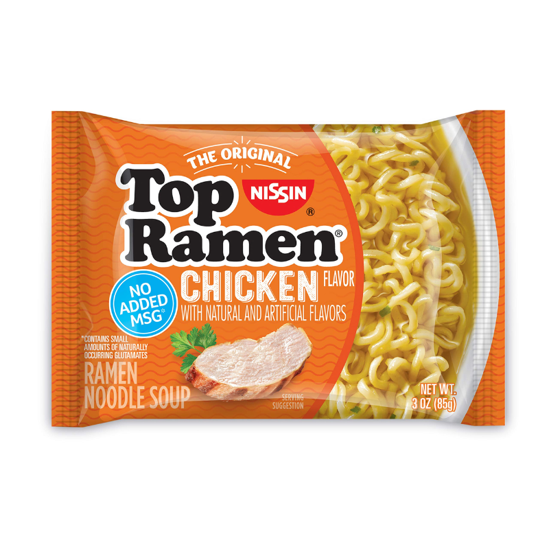 NISSIN - TOP RAMEN SAVEUR POULET - 85 G