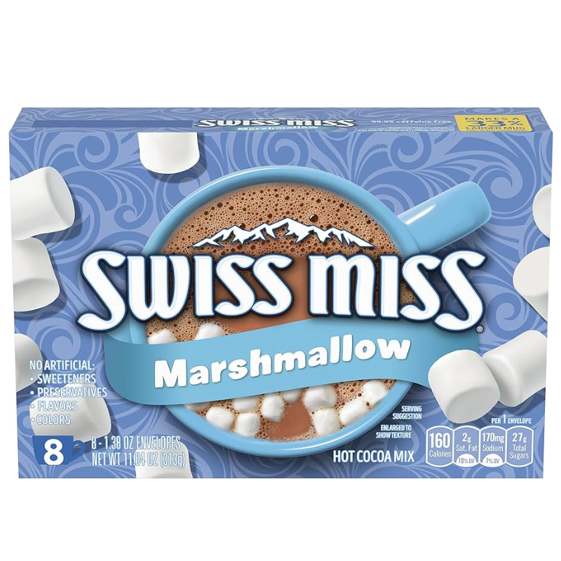 SWISS MISS MARSHMALLOW HOT COCOA MIX - 11.4OZ