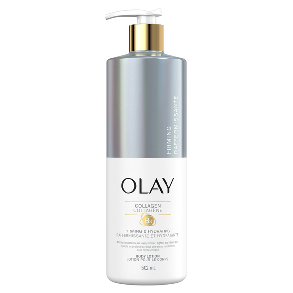 OLAY - LOTION POUR LE CORPS RAFFERMISSANTE ET HYDRATANTE AVEC COLLAGÈNE - 502ML