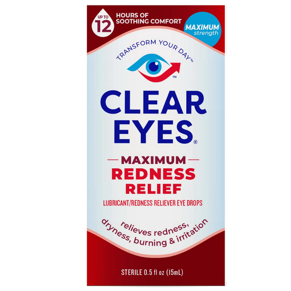 CLEAR EYES SOULAGEMENT MAXIMAL DES ROUGEURS 15 mL