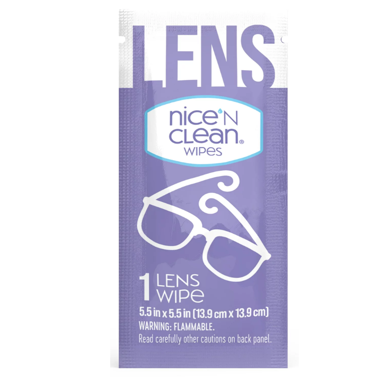 NICE' N CLEAN - LINGETTES POUR LENTILLES - 50CT