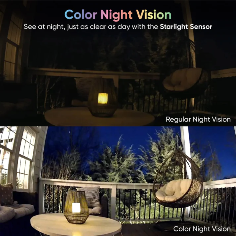 WYZE - CAMÉRA DE SÉCURITÉ WI-FI HD 1080P, INTÉRIEURE/EXTÉRIEURE, VISION NOCTURNE COULEUR 1080 P FULL HD