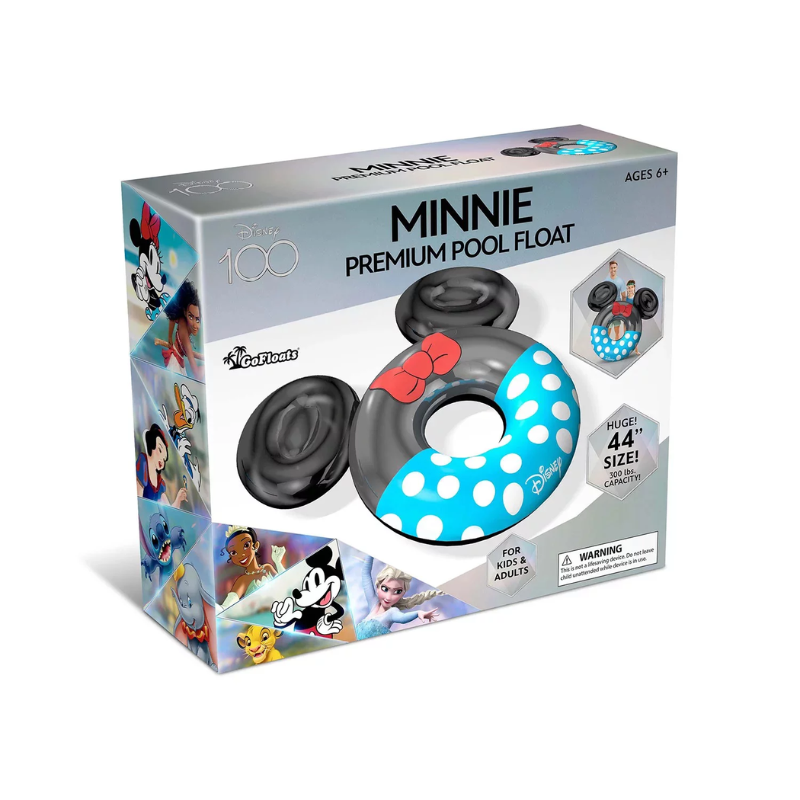 DISNEY 100 MINNIE - FLOTTEUR DE PISCINE  PREMIUM 44 ' SIZE