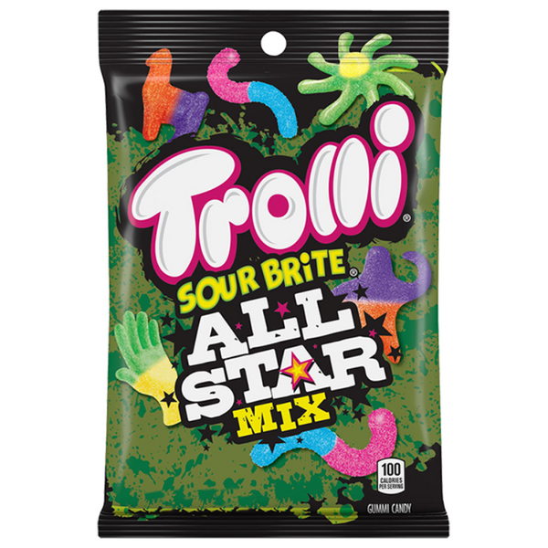 TROLLI - SOUR BRITE ALL STAR MIX - 3OZ