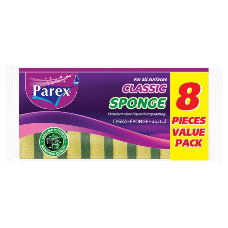 PAREX - CLASSIC SPONGE - 8CT