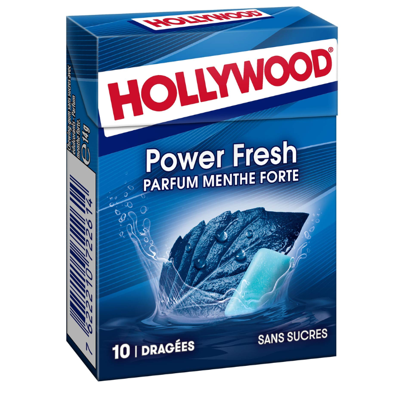 HOLLYWOOD - POWER FRESH PARFUM MENTHE FORTE- 14 G